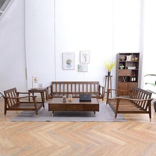 轻奢YEF实木铜脚沙现代小简约户型可拆洗布艺发132人位客厅组合家