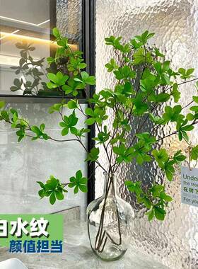 ?油画纹超白波水钢化术玻璃隔断屏风客厅入户玄关卧室卫艺FXE生间