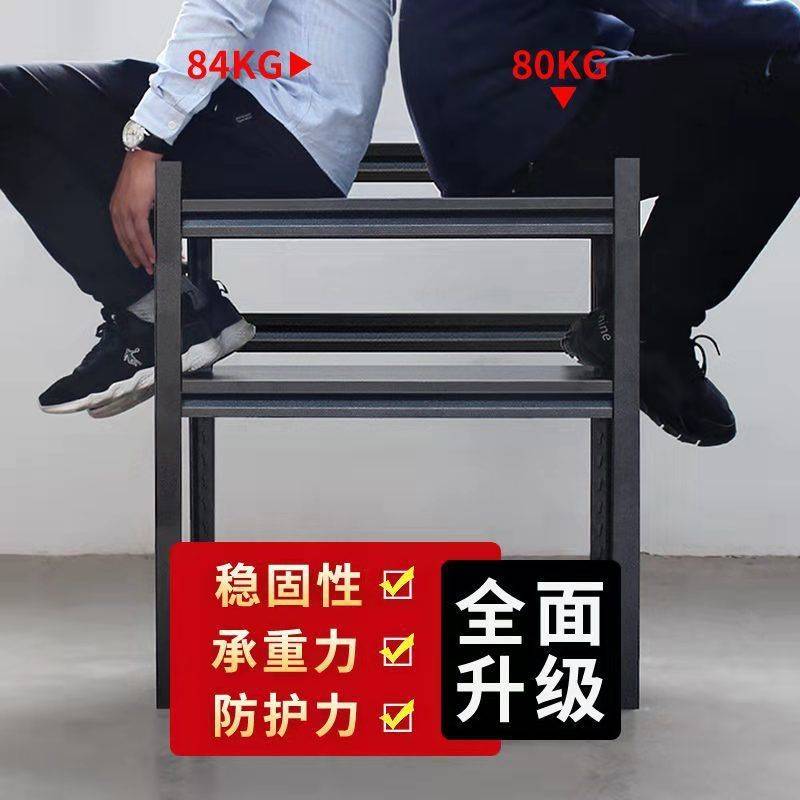 多功能厨房置物架落地式货架多层家用收纳架橱柜货架钢制储物架子
