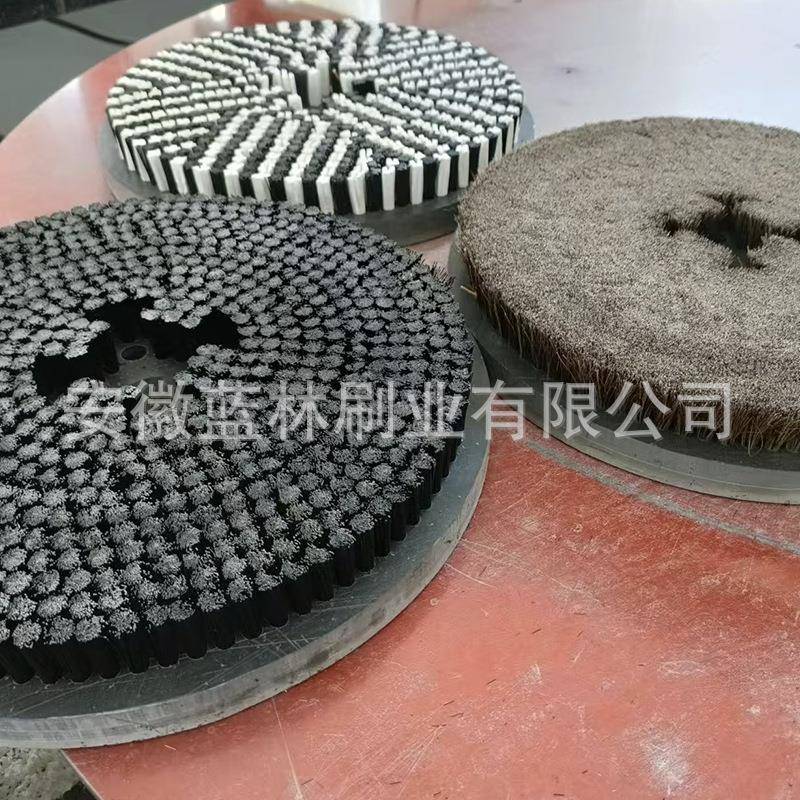 手机玻璃平抛盘刷光滚筒手机盖板大型刷抛刷圆盘刷抛盖板侧MCD抛