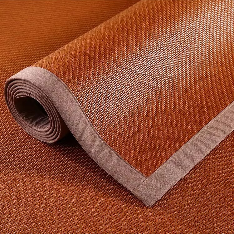 凉席夏天2024新款藤席天然纯藤草席家用夏季冰丝席子学生单人竹席