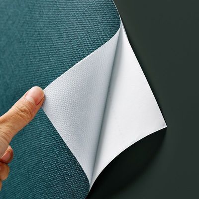 卧室温馨墙纸自粘家用客厅背景墙壁纸防水加厚可擦洗纯色自贴繁星