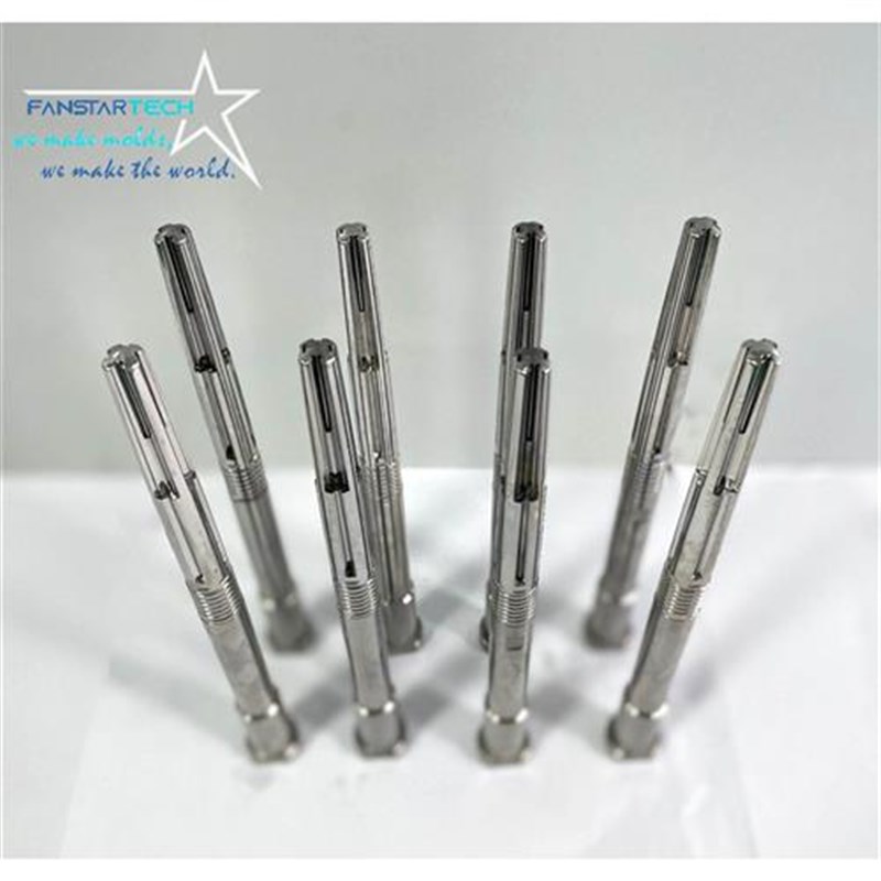 速发精密非标模具配件全加工笔模型芯螺牙芯子镶件冲针顶针注塑模
