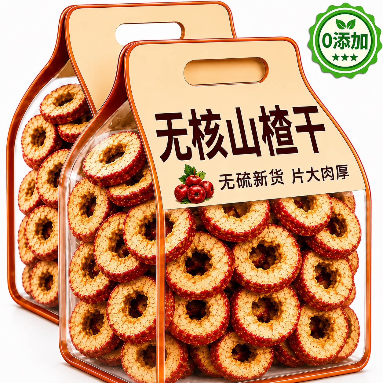 无核山楂干片0添加酸甜开胃图片