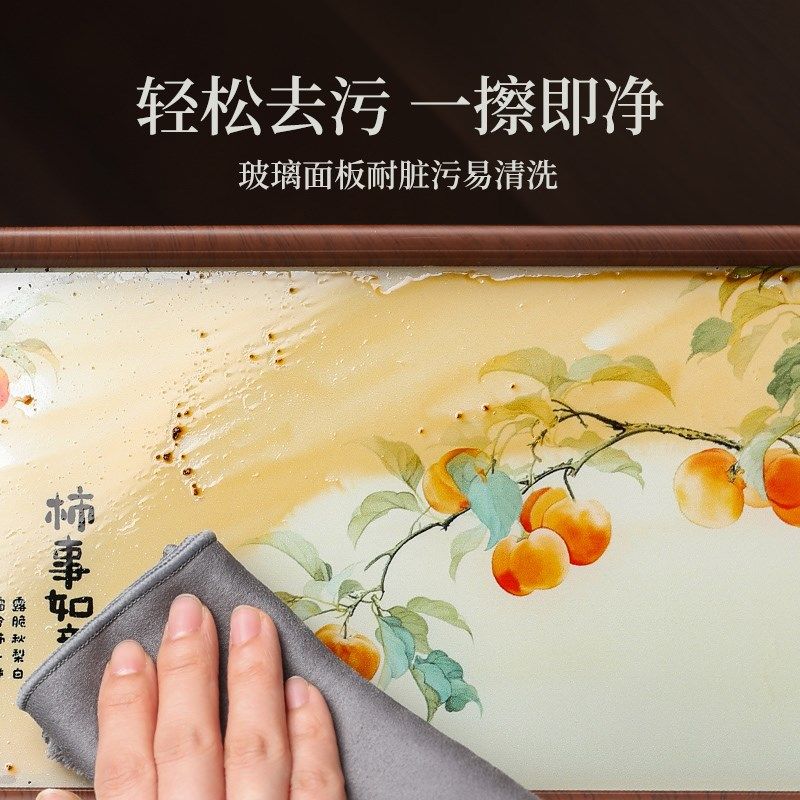 茶托盘2025新款茶盘家用小型茶具干泡台轻奢现代高级X感长方形茶,餐饮具,茶盘,淘宝优惠券,粉丝福利购,淘宝优惠卷