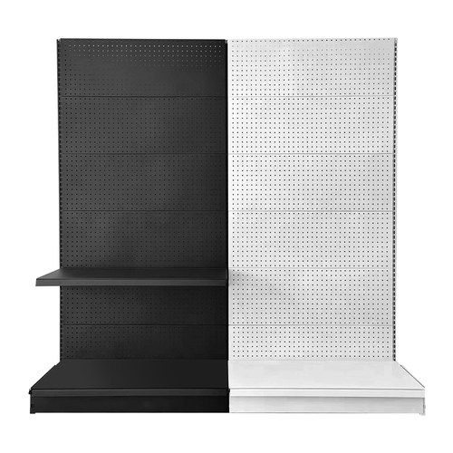 简易组合金属烤漆洞洞板展示架 五金工具服饰配件用Z商用置物架