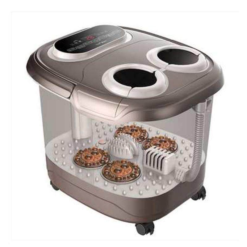 本博熏蒸足浴盆全自动按摩洗脚盆足浴器泡脚桶电动加热足疗机深桶