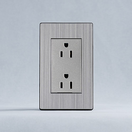 南美118K美标墙壁美式扁6孔110V