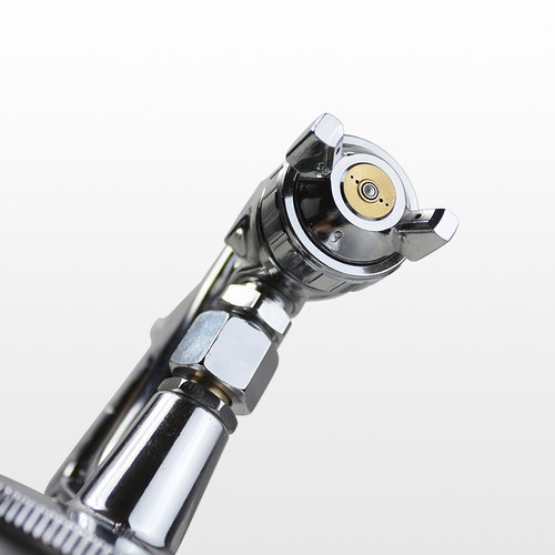 明治油漆喷枪W-77喷枪家具汽车C气动高雾化涂料喷漆枪2.5MM