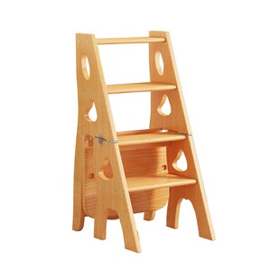 实木家用加厚多功能折叠梯t椅室内移动登高梯子两用四步梯凳爬梯