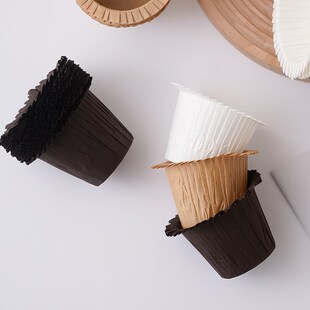 速发耐高温纸杯蛋糕马芬杯子礼蛋形方口纸杯装烘焙家用纯色帽糕昌