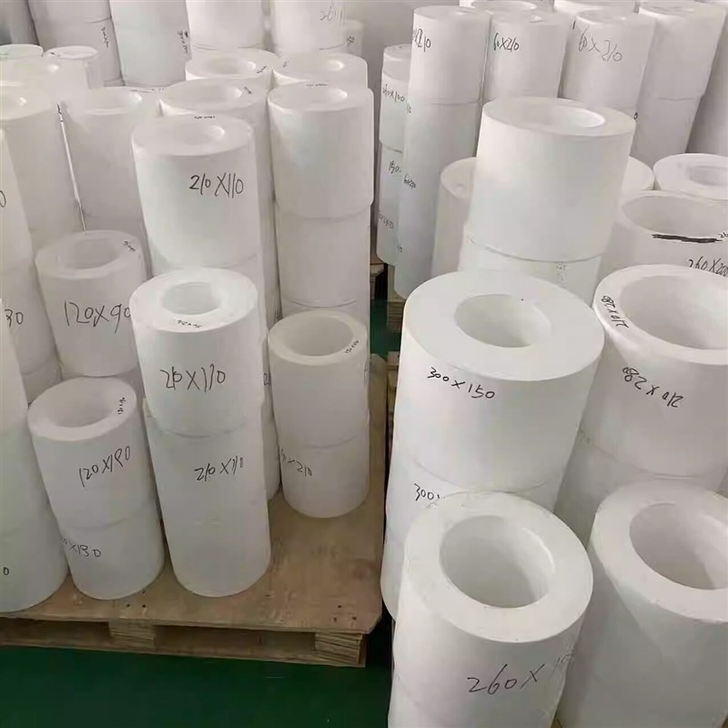 速发全新料白色铁氟龙棒聚四氟乙烯板特氟龙圆棒PTFE棒塑料王圆柱