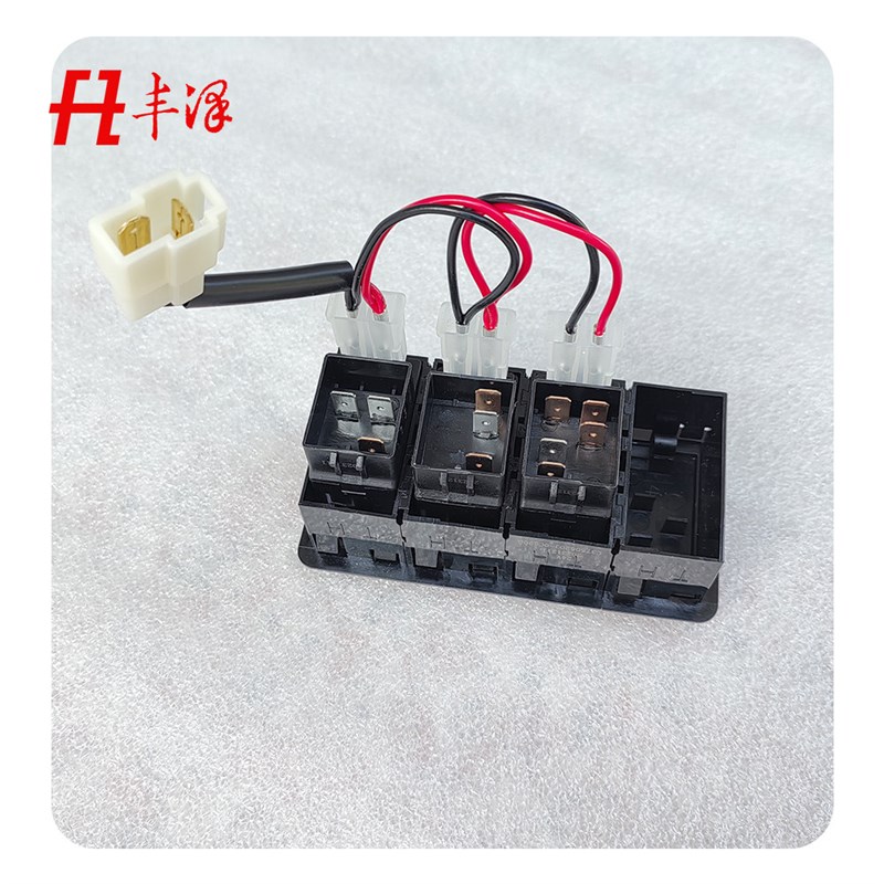 速发猛士CSK181四联翘板开关前后桥高低裆乌龟兔子开关750520J-C6