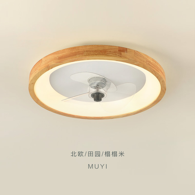 速发风扇灯全光谱原木风卧室灯顶吸简02年新款摇头餐厅灯2约