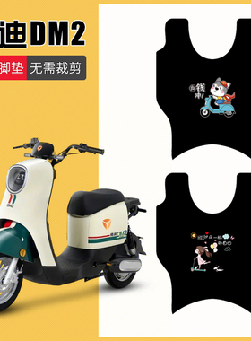 速发DM2/DM6专用电动车脚垫T电426Z脚瓶车2踏垫dm6s防水脚踩垫