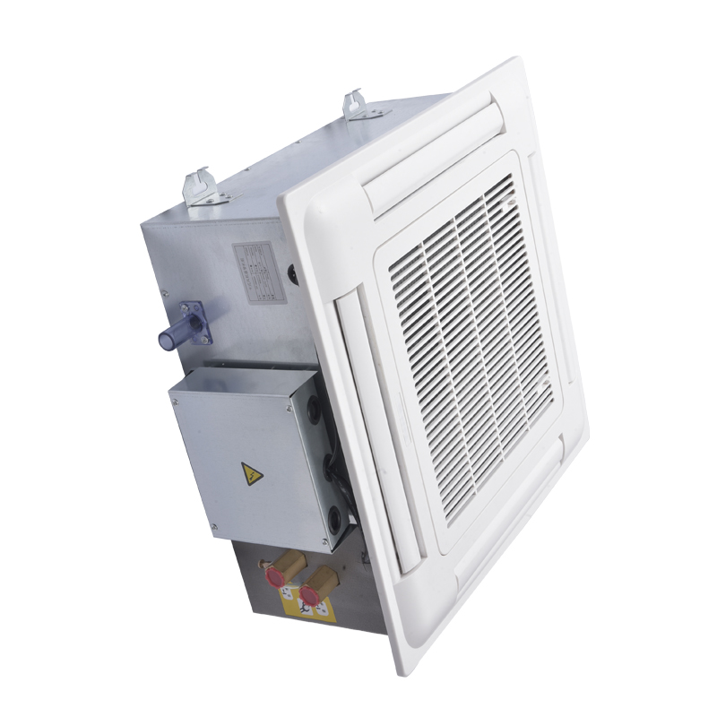 速发卡式风机盘管水空调水冷嵌入式吊顶式四风花温空调天水机面管