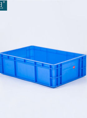 速发知旦EU物流箱物径:600*400*175mm周转外可堆箱流箱仓库车间工