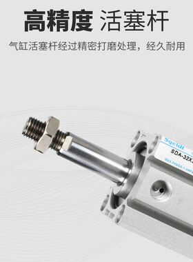 速发。sqeldt外螺*外牙小型薄型气缸SD-10/15/20x25纹0-4005--75