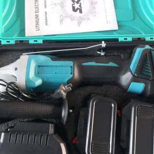 速发爆品充电式角磨机锂电无刷角磨机抛电机充光耐久打磨机电品