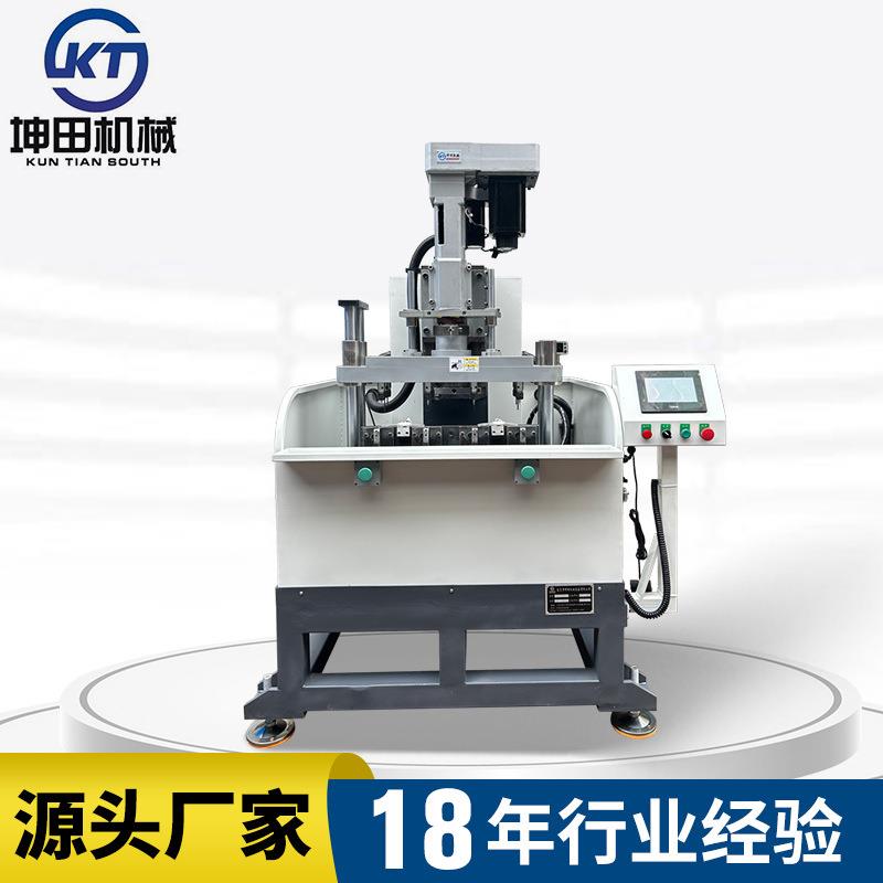 机械高精度双伺服高跟鞋鞋跟用自动打点钻孔攻丝一体机