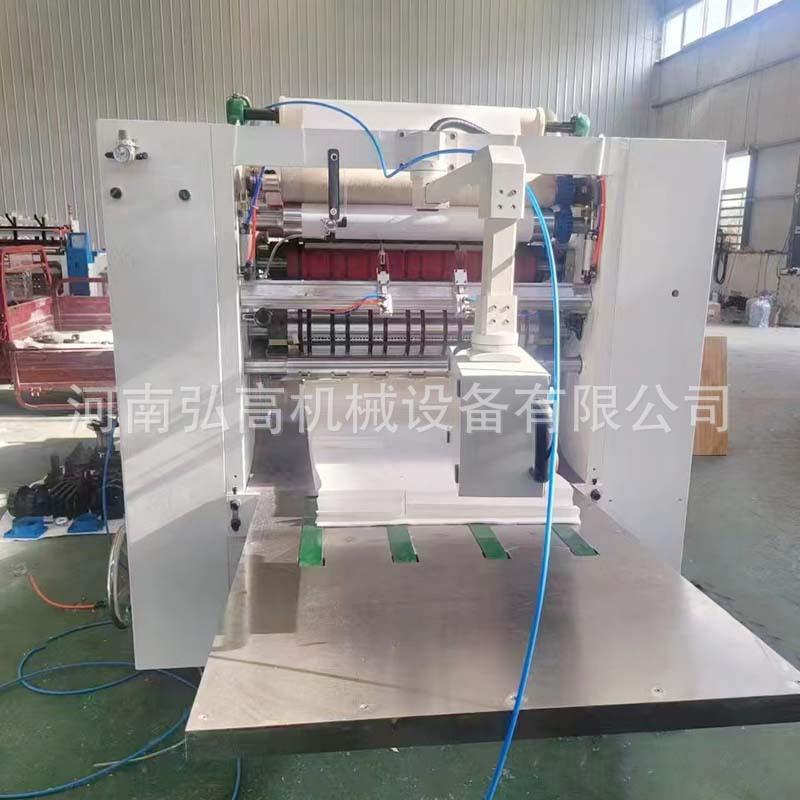 生产三排全自动N折擦手纸机器压花折叠酒店用擦手纸巾加工设备
