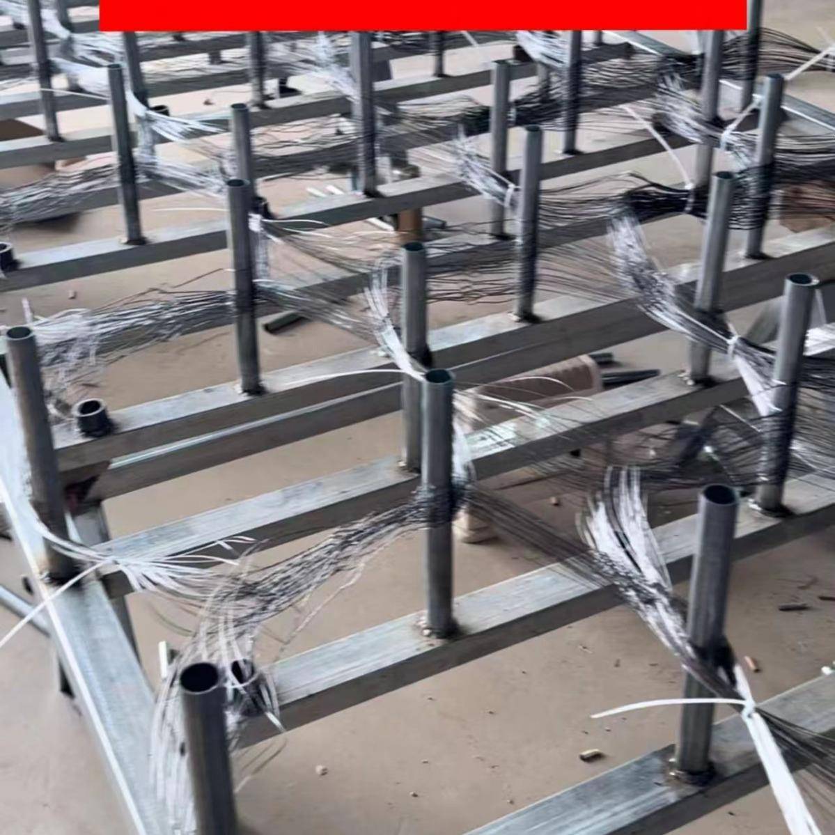 坦克履带缠绕网隔离防护网无人机飞行障碍网通行阻尼网出口缠绕网