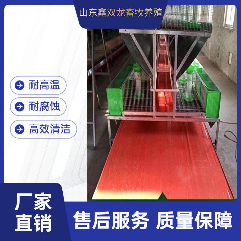 PVC清粪带养殖设备自动拖粪带鸡鸭兔鹅羊舍用不跑偏不变型厂家