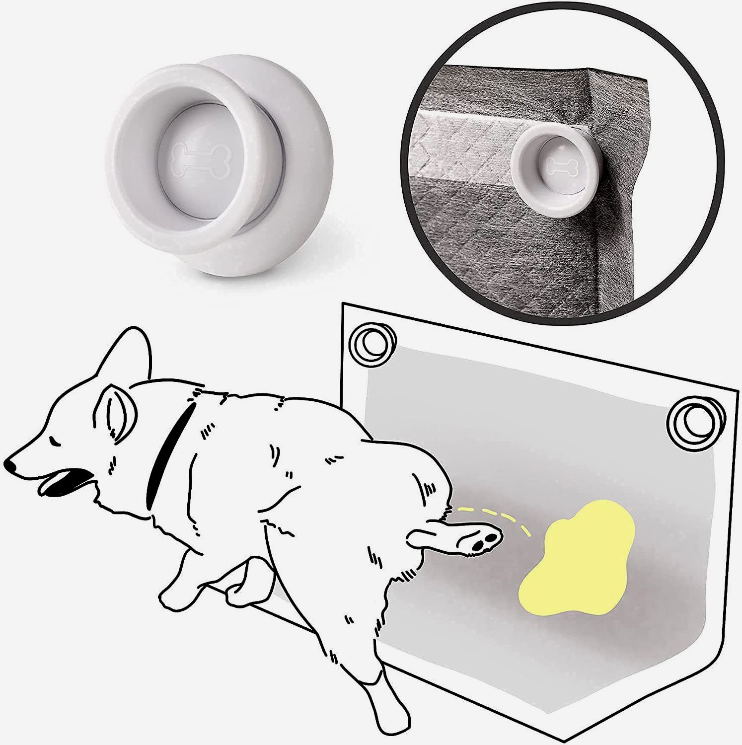 Dog Pee Pad Holder 宠物清洁美容尿垫支架 宠物尿垫贴 宠物用品