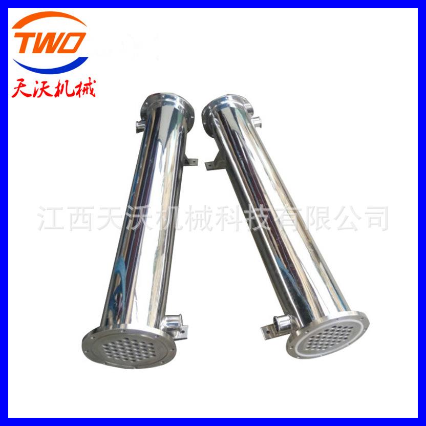 食品行业适用不锈钢冷凝器单管程列管式换热器