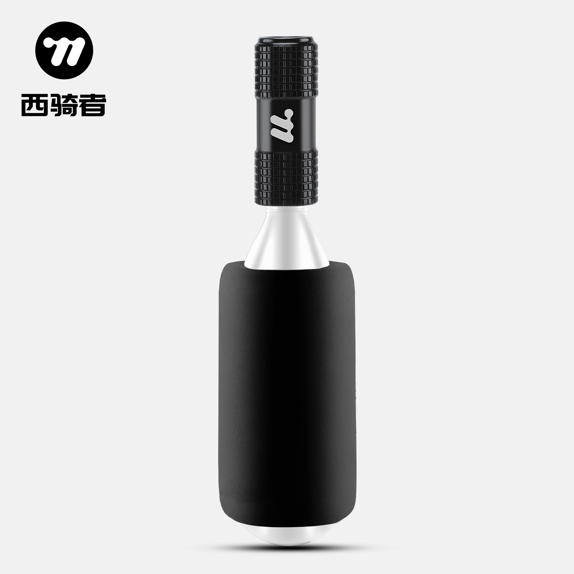 西骑者自行车打气筒CO2快速充气瓶套装便携充气泵美法嘴通用配件