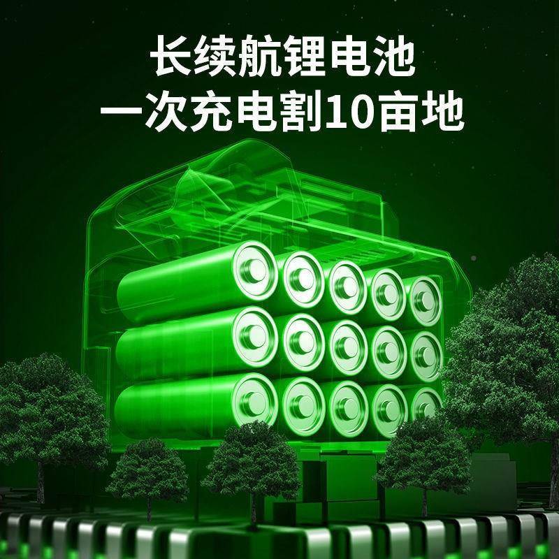 锂大果电割草功机充电式除草机新款率园ZRK农业小型家用扳手打草