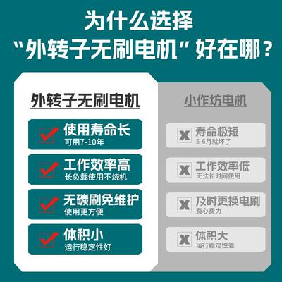 割ALX外转子电动草机农用小新型家用除草机便携园林割灌机款打草