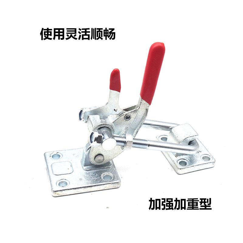 快速夹固具40380自锁工件定压紧重型锁扣器工门栓式装40380自夹钳