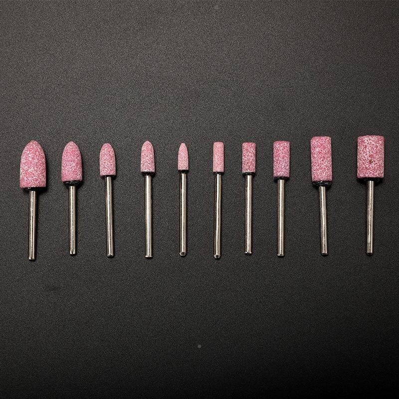 砂轮磨头刚玉火石仔金DNN属打磨头刚铬玉电砂轮红磨头磨头