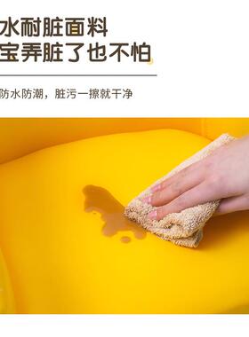 宝宝发13652椅男主孩公椅可爱迷你座婴儿学坐宝宝小沙发学习沙吃