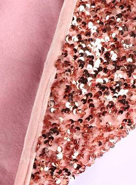 圣诞树裙圣诞装树饰围树裙底片座圣诞树裙TGI粉色珠圣诞节树裙