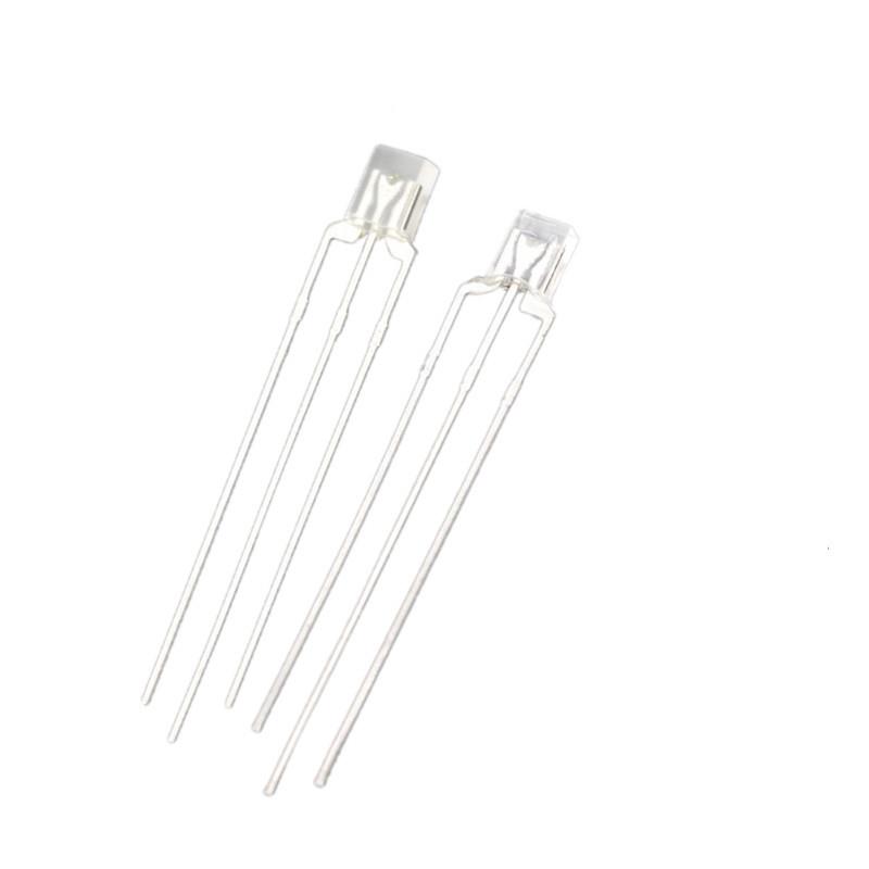 发管直插le阳d灯珠2光34红绿双色透明共阴共2*3*4蓝WAO雾状红翠红