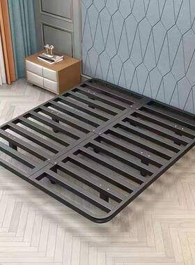 悬浮床12799架钢架现头代卧简约主床家用小大户型无床床极简网红