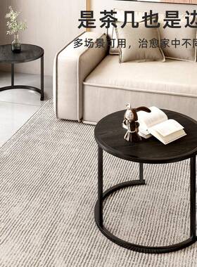 欧式热销茶几简约现代卧41908户型网圆红轻奢茶几金属室小桌小子