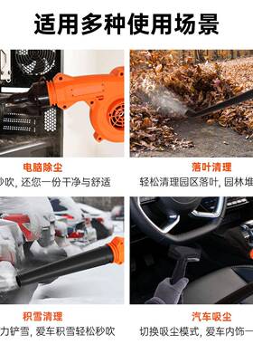 电吸吹款吹尘叶机手持车机载DWK吸尘机充式无线工业吹叶锂电鼓吹