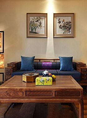 古新中式落风地灯古梅花中式古中国典风仿Ekb5as5E立式