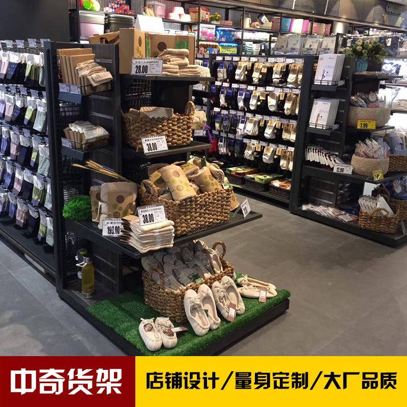 商超日精品货188架单双面精品式超市货架背网背板层店板