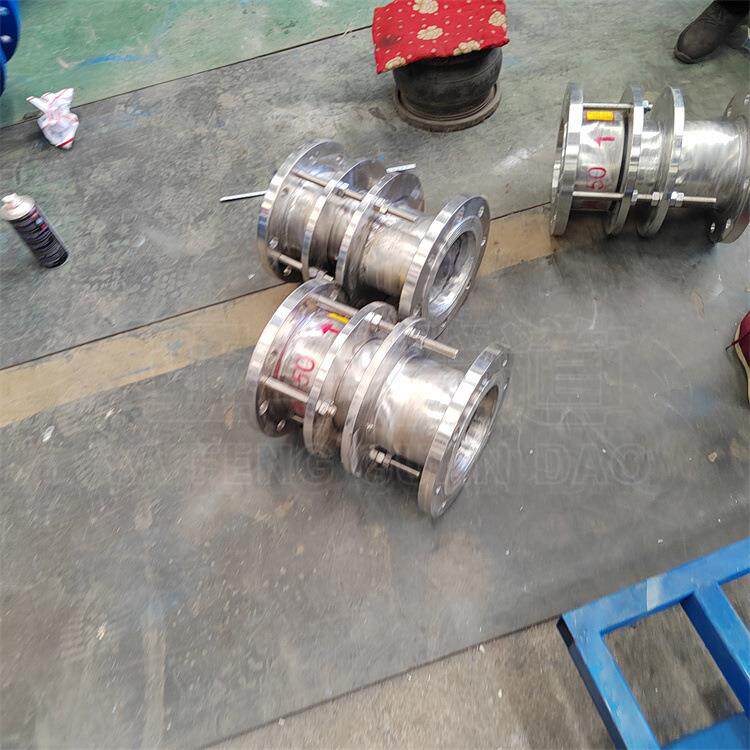 B2F双法兰限伸装伸缩接头气泡膜包全不锈钢3无品牌/04缩节位伸缩
