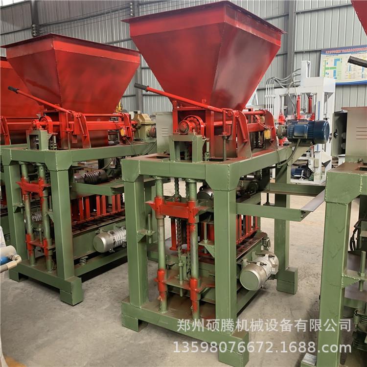 小型免砖烧砖机4-35型块成制砖机空心路面砖植DUW草砖水泥垫砌块