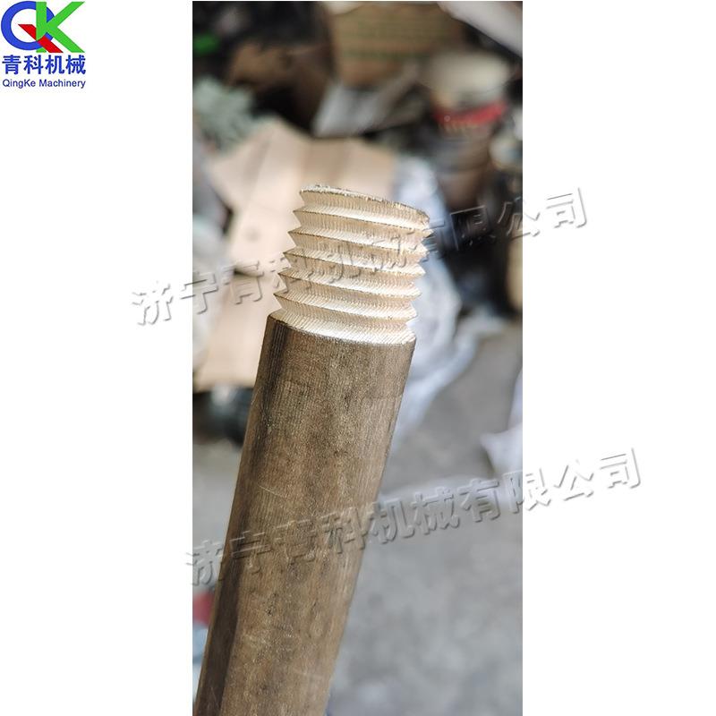 小型把杆开牙机拖攻丝木材套丝把机家用木扫棒qk-10拖布螺纹机械