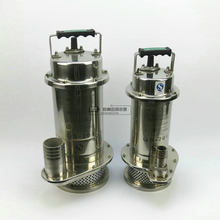 不小型单30DII4316井酸用海水防耐碱耐腐蚀化工全锈钢相潜水泵220