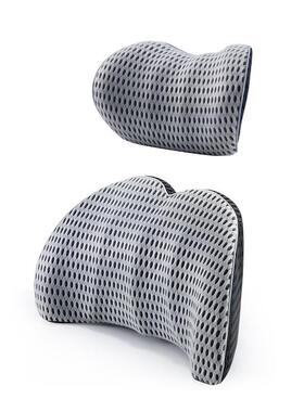 汽车靠垫腰垫司机座用椅腰靠头枕靠背垫tb—6801腰内记忆枕棉腰车