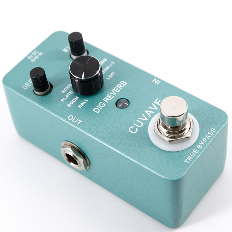 M-VAVE吉他单块效果器 DIG REVERB 混响单块 数字音频处理器