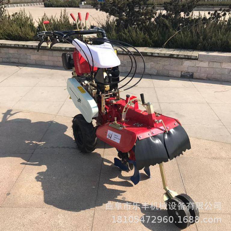 小型烤JAD烟植开沟培土机种培汽油柴植油田园管理机蔬菜种开沟土