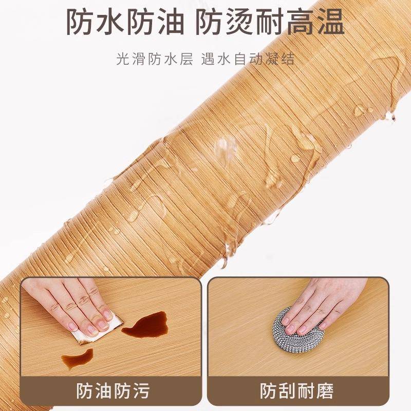 门贴纸木门新粘整张加厚卧自室改旧门仿木纹翻57107造全包门框改